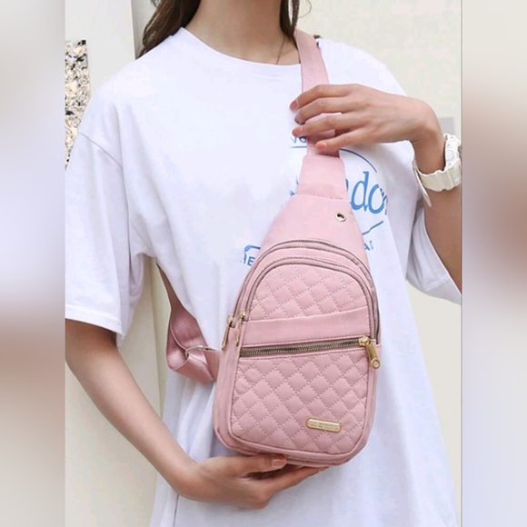 NEW Pink Chest Bag - Picture 2 of 11